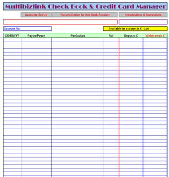 Image 3 for Multibizlink Check Book &…