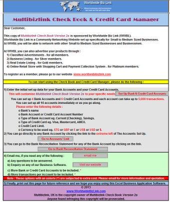 Image 4 for Multibizlink Check Book &…