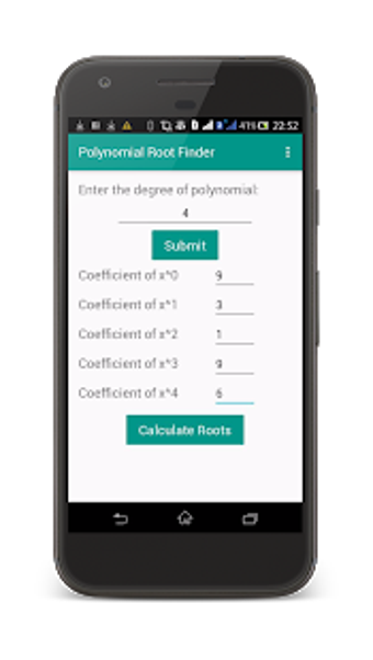 Imagen 2 para Polynomial Root Finder