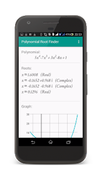 Imagen 1 para Polynomial Root Finder