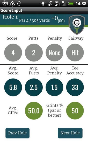 Imagen 1 para TheGrint | Golf Tracker