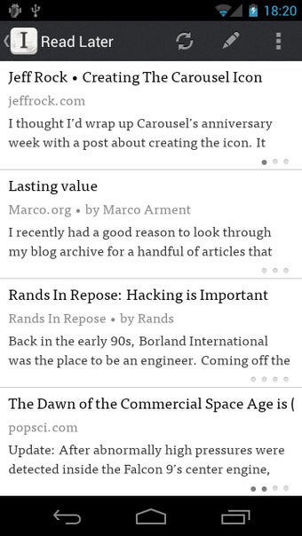Imagen 2 para Instapaper