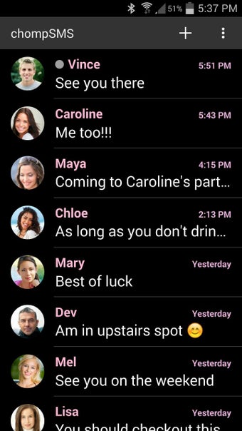 Imagen 2 para Dark Mode Pink Theme (cho…