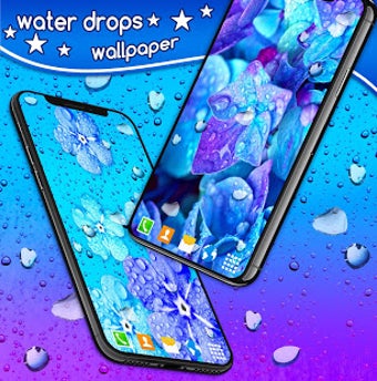 Imagen 3 para Water Drops Live Wallpape…