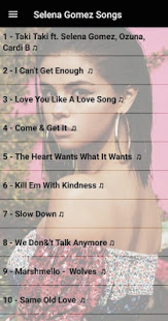 Image 1 for Selena GOMEZ SONGS OFFLIN…