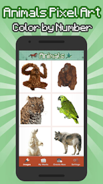 Image 3 for Animals Color by Number -…
