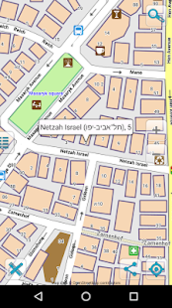 Image 0 for Map of Israel and Palesti…