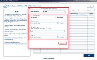 Imagen 0 para CloudXena JSON Converter …