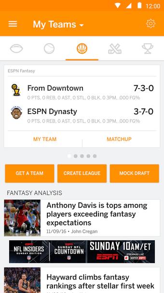 Image 1 for ESPN Fantasy Sports