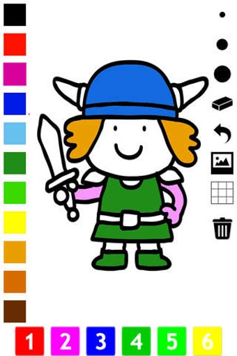 Image 0 for Active Vikings Coloring B…