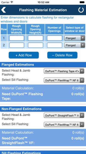 Image 2 for DuPont Tyvek Calculator