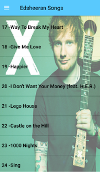 Imagen 0 para Ed Sheeran Songs Offline …