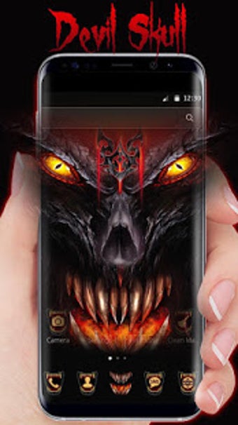 Imagen 2 para Horror Devil Skull Blood …