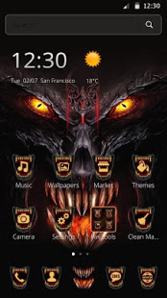 Imagen 0 para Horror Devil Skull Blood …