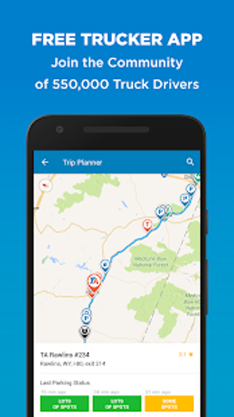 Imagen 2 para Trucker Path  Truck Stops…