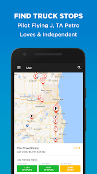 Imagen 0 para Trucker Path  Truck Stops…