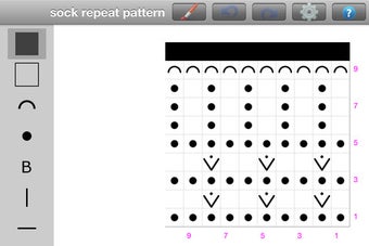 Imagen 1 para Knitting Chart Maker