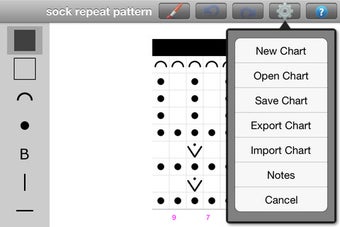 Image 4 for Knitting Chart Maker