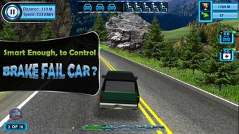 Imagen 3 para Brake Fail - Driving Game