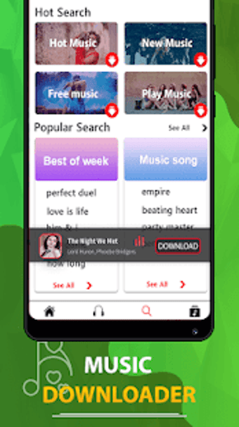 Imagen 3 para MP3 song downloader - Dow…