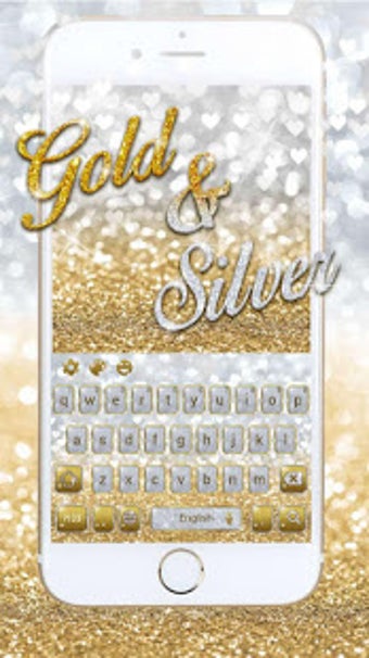 Imagen 0 para Gold and Silver Glitter K…