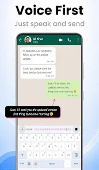 Imagen 0 para AI Voice Keyboard  Writer
