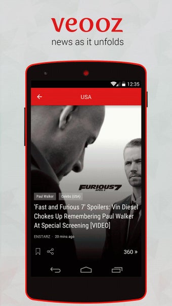 Imagen 1 para Veooz: news as it unfolds