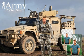 Imagen 1 para Army Suit Photo Editor  I…