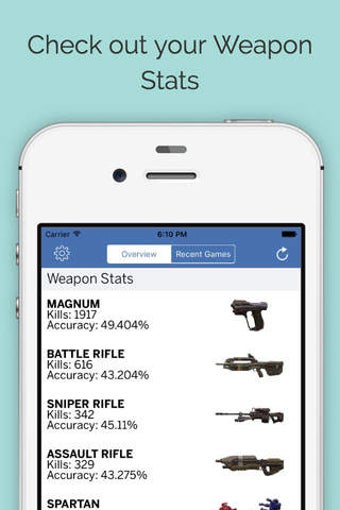 Image 0 for Halo 5 Stat Tracker