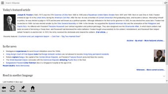 Imagen 1 para Wikipedia Touch for Windo…