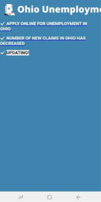 Image 1 for Ohio Unemployment APP
