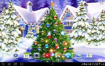 Imagen 3 para Christmas Rink Live Wallp…
