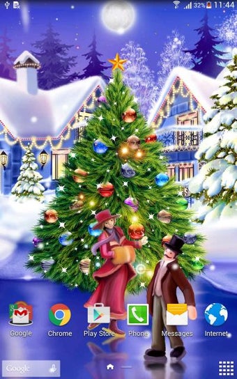 Imagen 0 para Christmas Rink Live Wallp…
