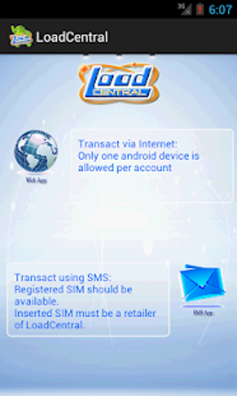Imagen 2 para LoadCentral Retailer's Ap…