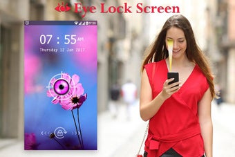 Image 0 for Eye Scanner Lock Screen P…