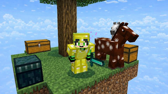 Image 0 for One Block Sky Survival Cr…