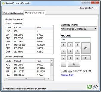 Image 1 for Strong Currency Converter