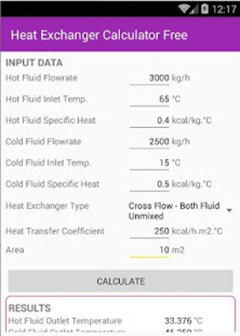 Imagen 3 para Heat Exchanger Calculator…