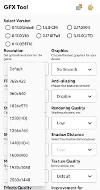 Image 3 for GFX tools pro for pubg (N…