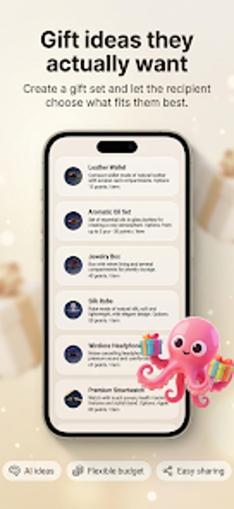 Image 0 for Giftopus  Smart Gift List…
