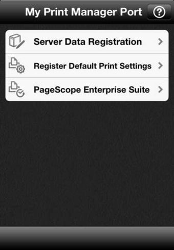 Image 0 for PageScope My Print Manage…