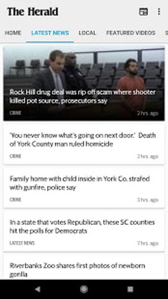 Image 1 for Rock Hill Herald SC newsp…