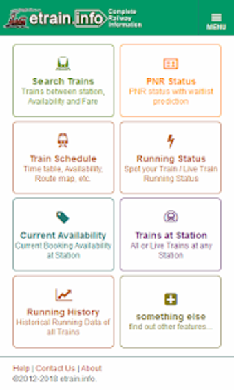 Image 0 for Indian Railways @etrain.i…