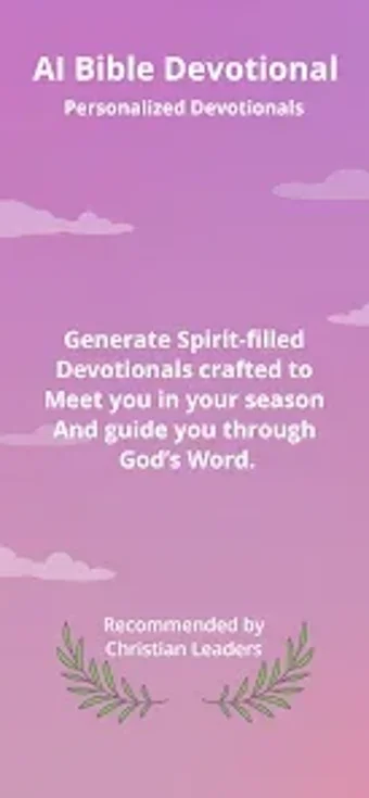 Image 0 for AI Bible Devotional Gener…