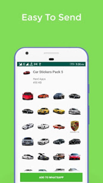 Image 0 for Car Stickers For Whatsapp