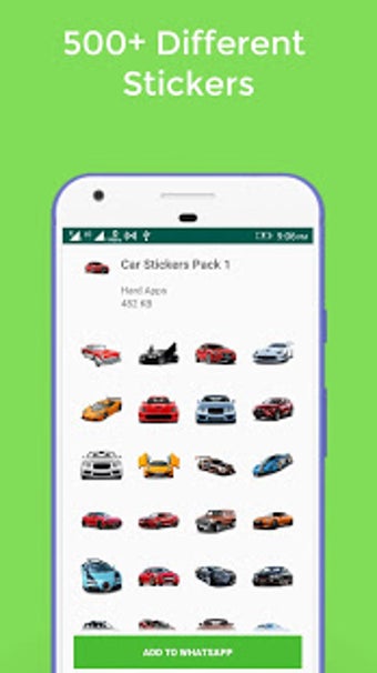 Image 0 for Car Stickers For Whatsapp