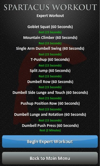 Imagen 0 para Spartacus Workout