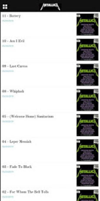 Image 0 for Metallica Discography