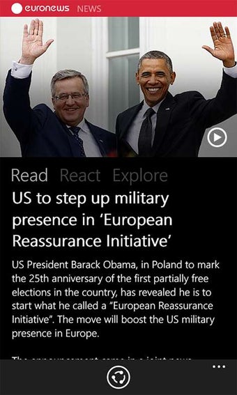 Image 2 for euronews for Windows 10