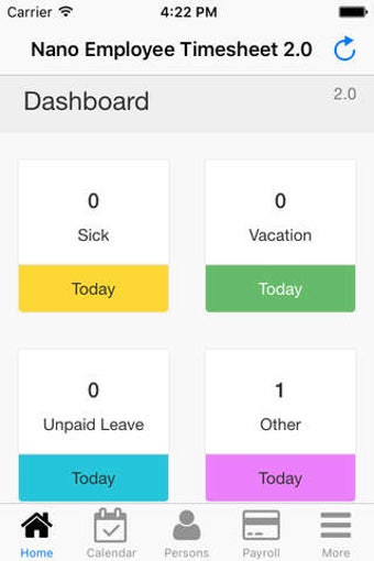 Image 0 for Nano Employee Timesheet -…